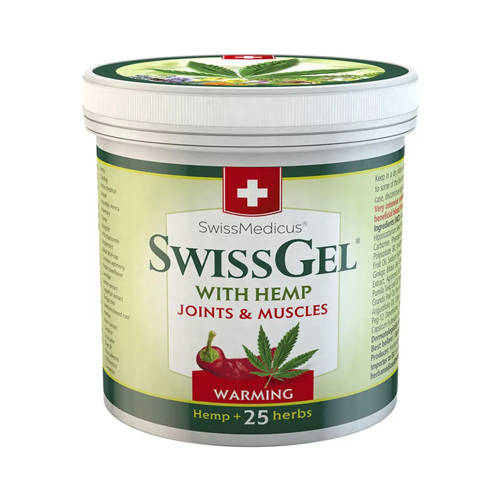 Hemp Swissgel Warming (Horse Balsam) 250 Ml - Herbamedicus 1
