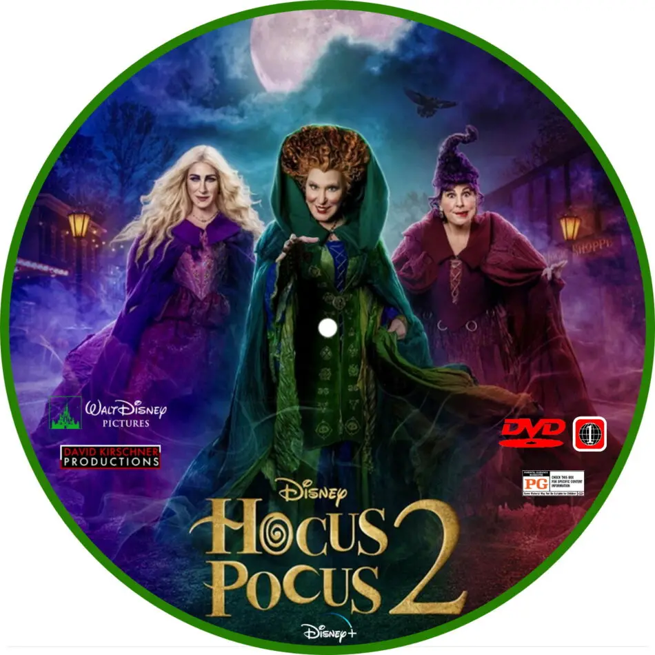 Hocus Pocus 2 Dvd (2022) Movie - Region Free 1