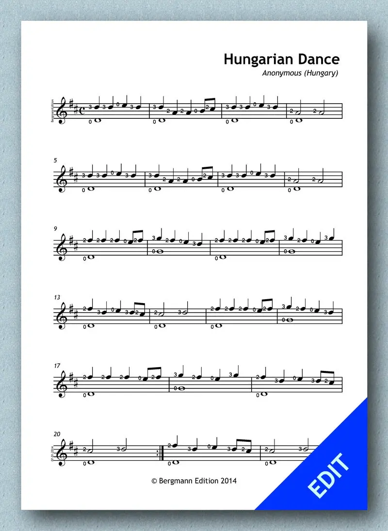 Hungarian Dance (Pdf) 1