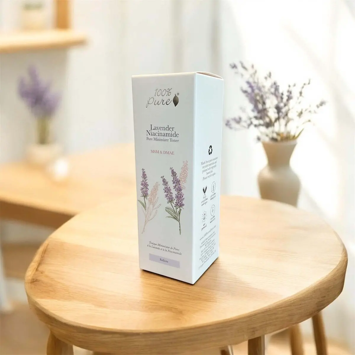 Lavender Niacinamide Pore Minimizer Tonique 1