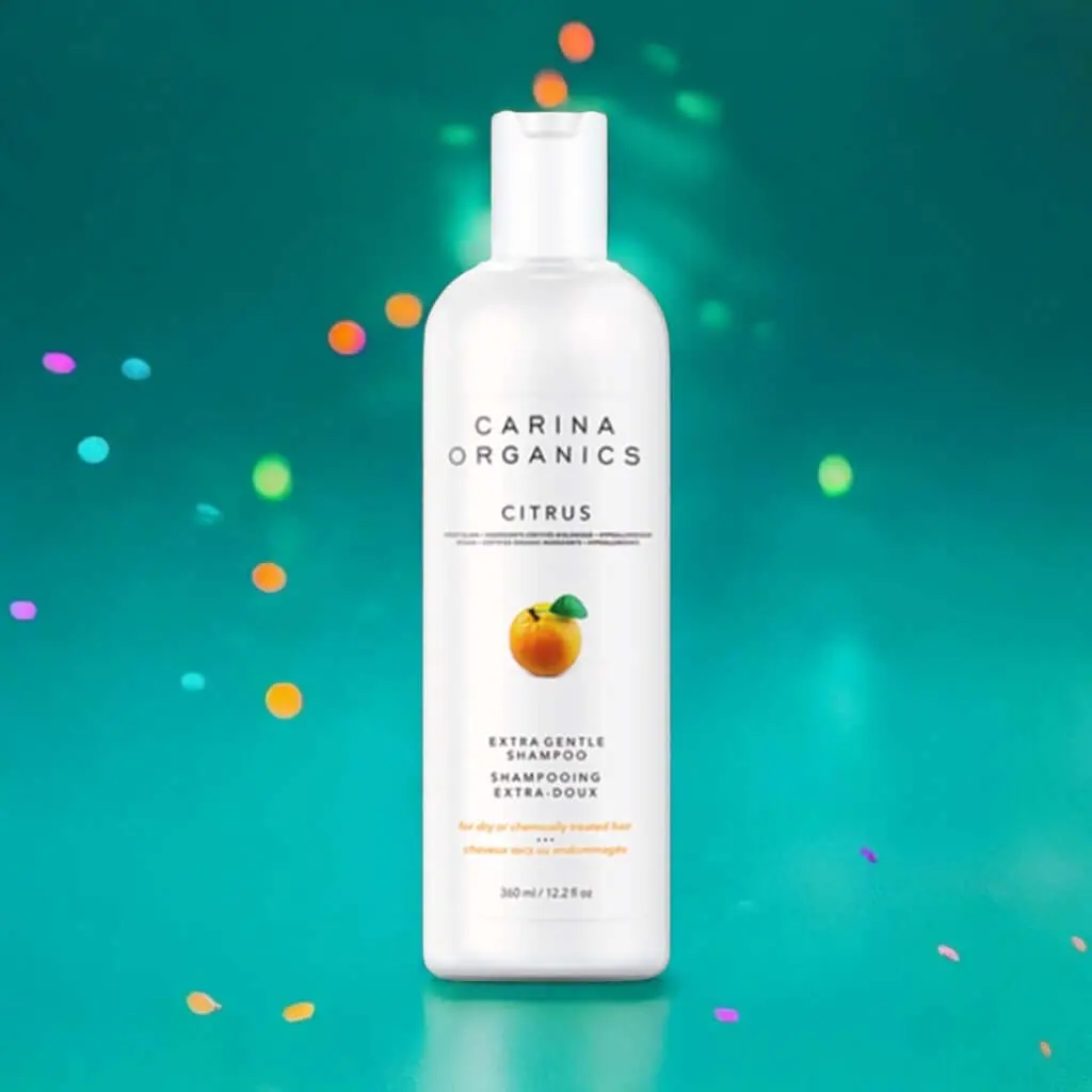 Citrus Extra Gentle Shampoo 360Ml - Carina Organics 1