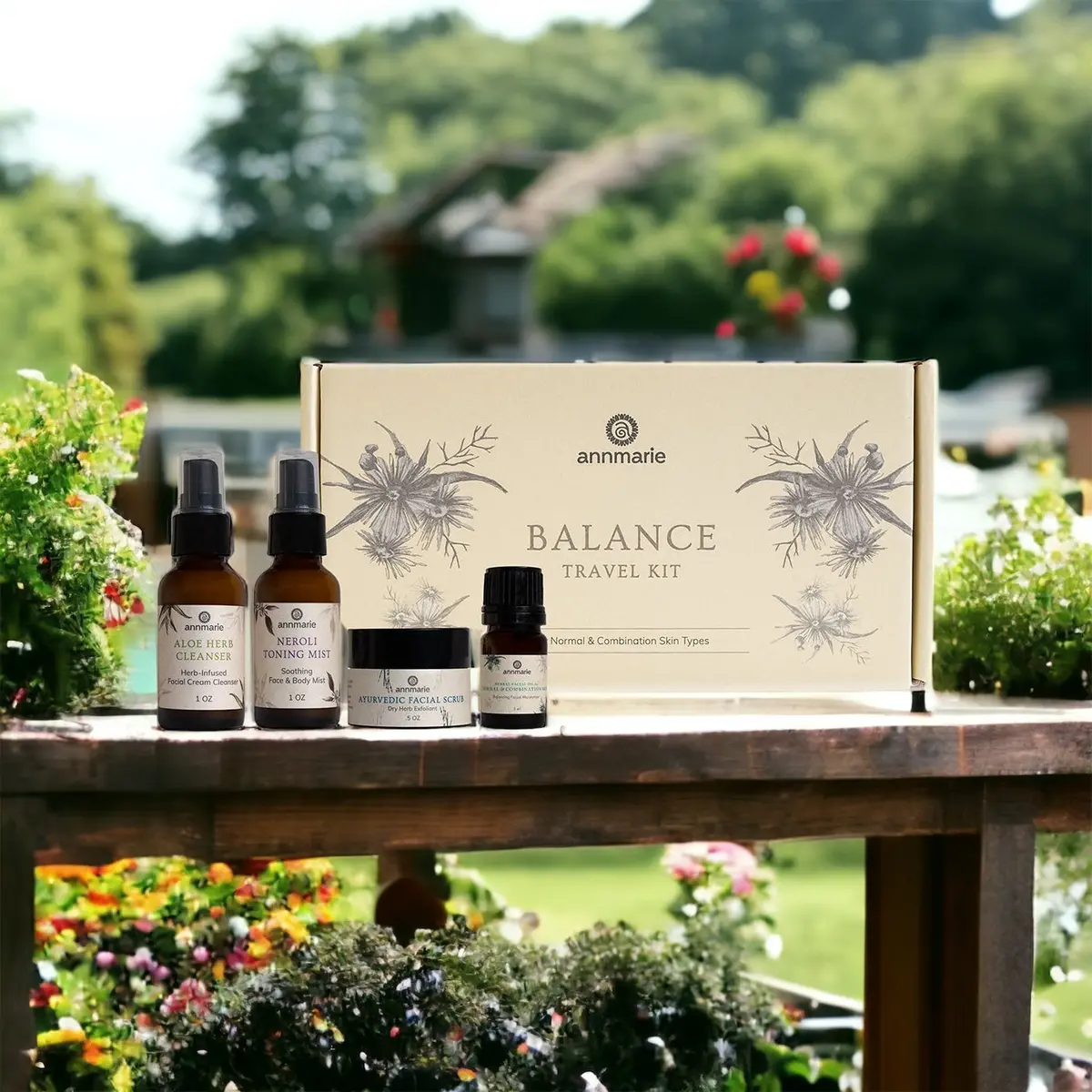 Travel Kit Box Balance - Normal & Combination Skin Care 1