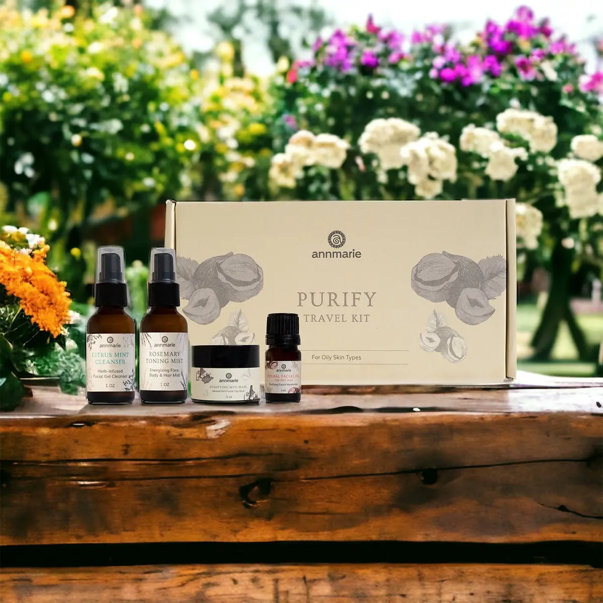 Travel Kit Box Purify - Oily Skin Care - Annmarie Skin Care 1