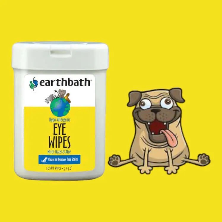 Dog Eye Wipes Earthbath - 25'S 1