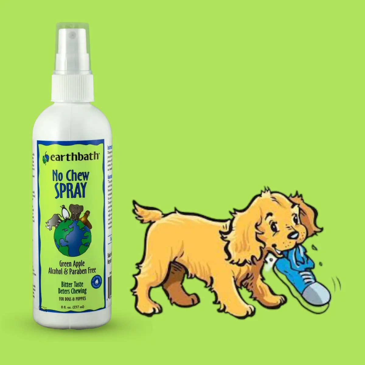 Dog Spritz Earthbath - No Chew - 237Ml 1