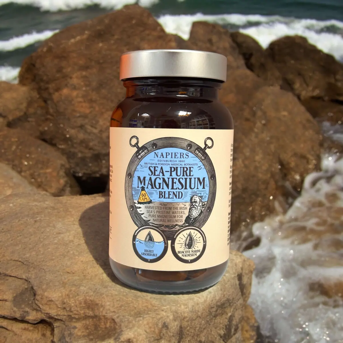 Napiers Sea Pure Magnesium - 60 Capsules 1