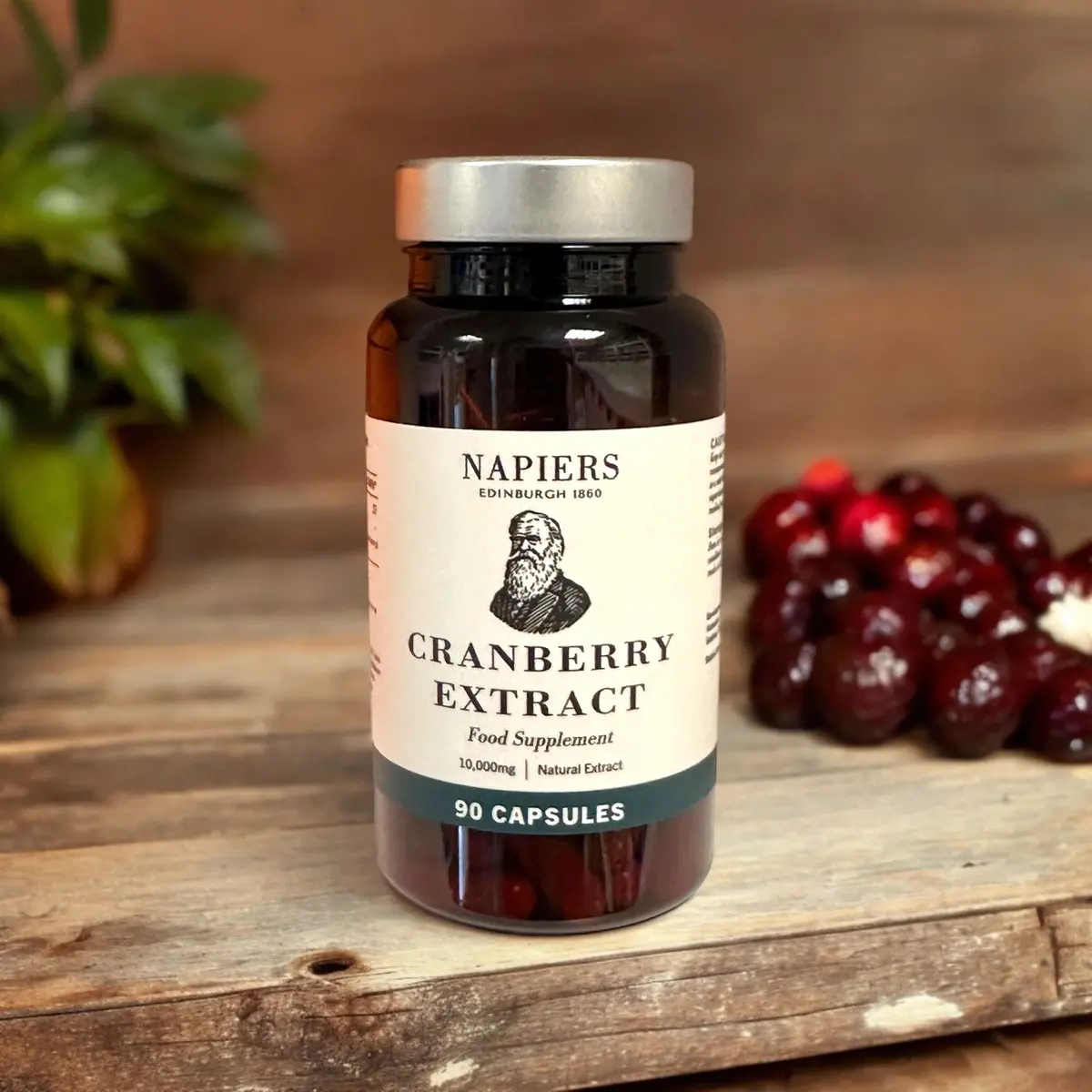 Napiers Cranberry Extract With Vitamin C - 90 Capsules 1
