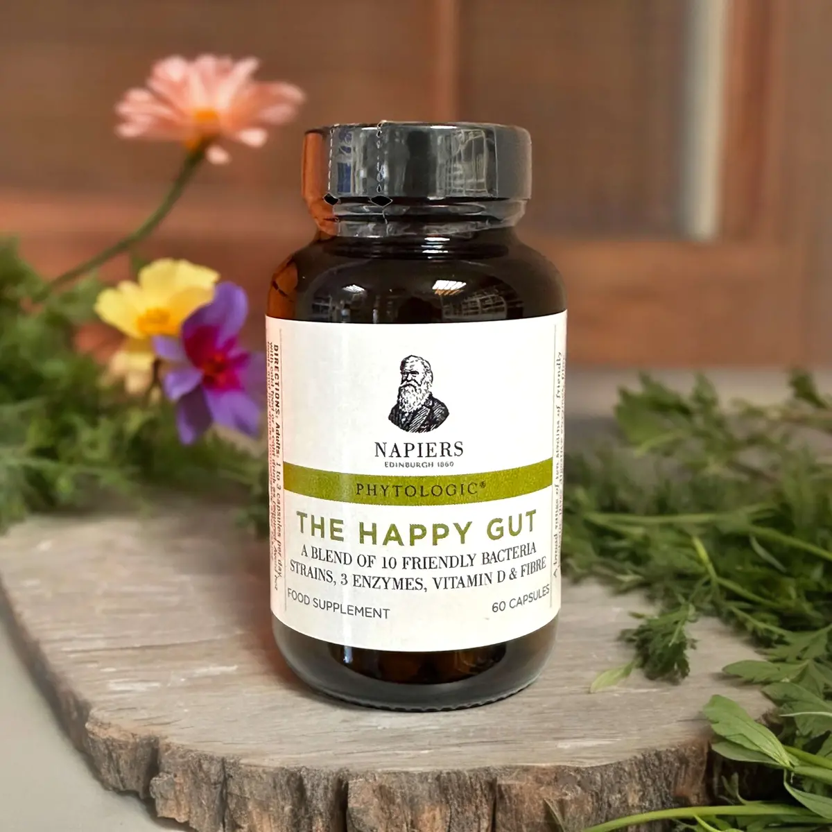 Napiers Phytologic Happy Gut Capsules - 60 Capsules 1