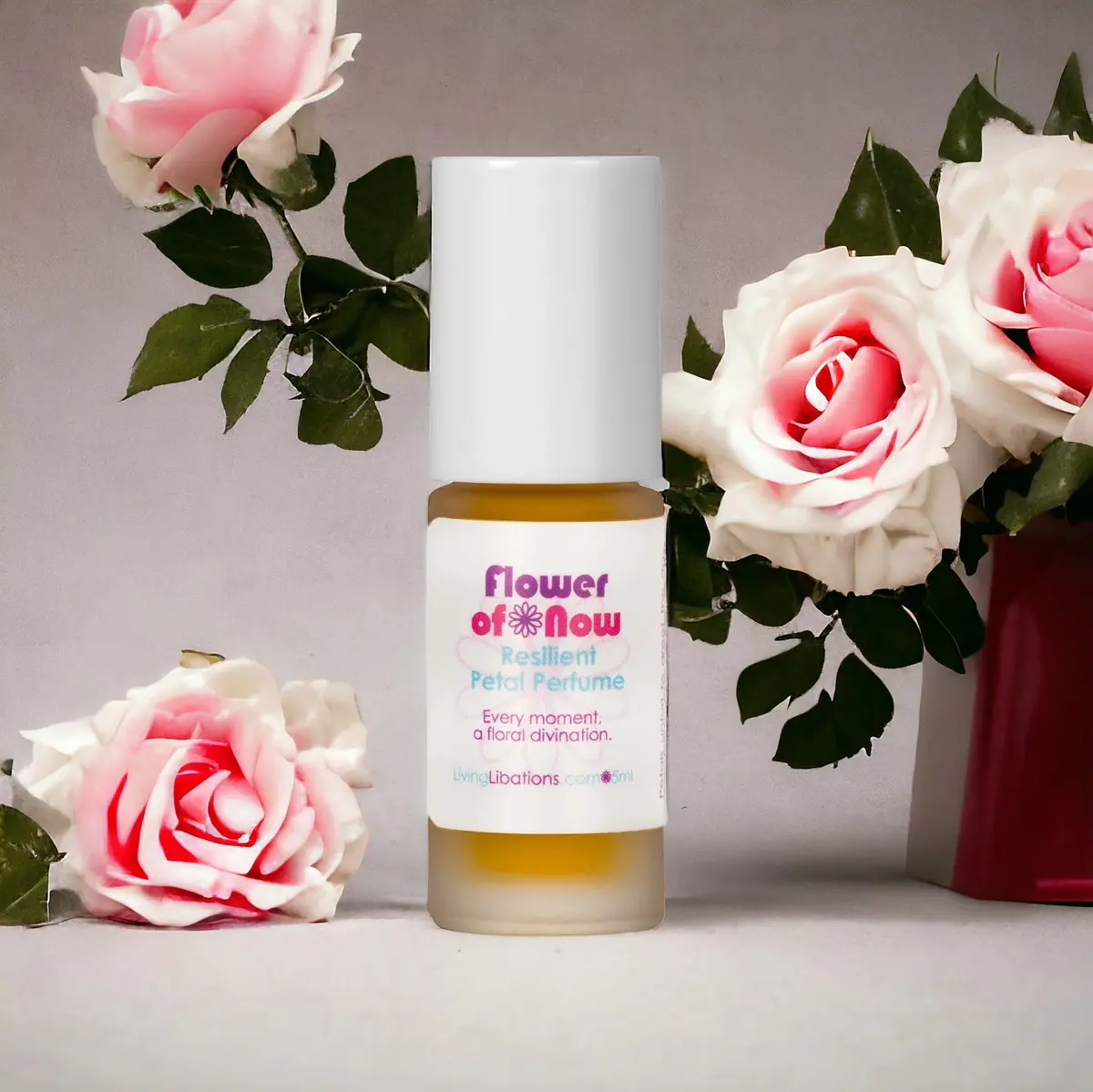 The Flower Of Now Resilient Petal Perfume 5Ml - Living Libations 1