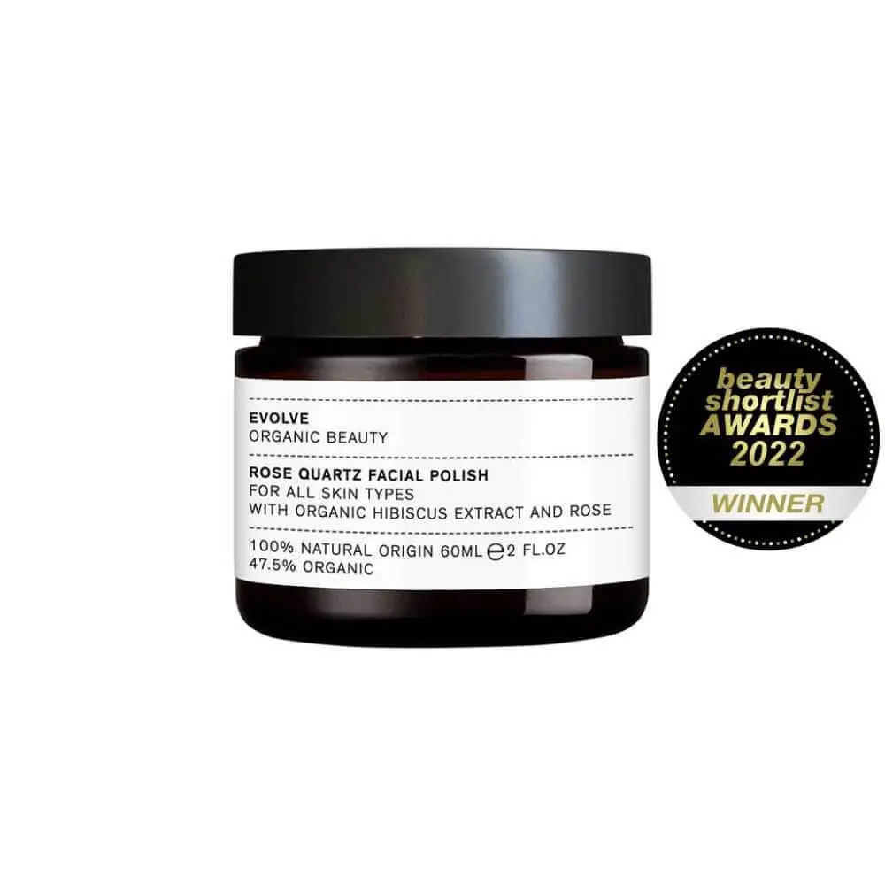 Rose Quartz Facial Polish 60Ml - Evolve Organic Beauty 1