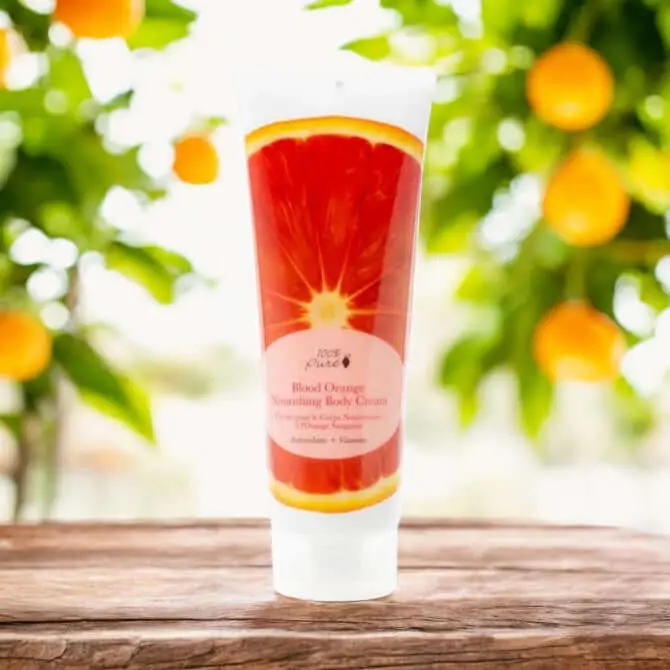Blood Orange Nourishing Body Cream - 100% Pure 1