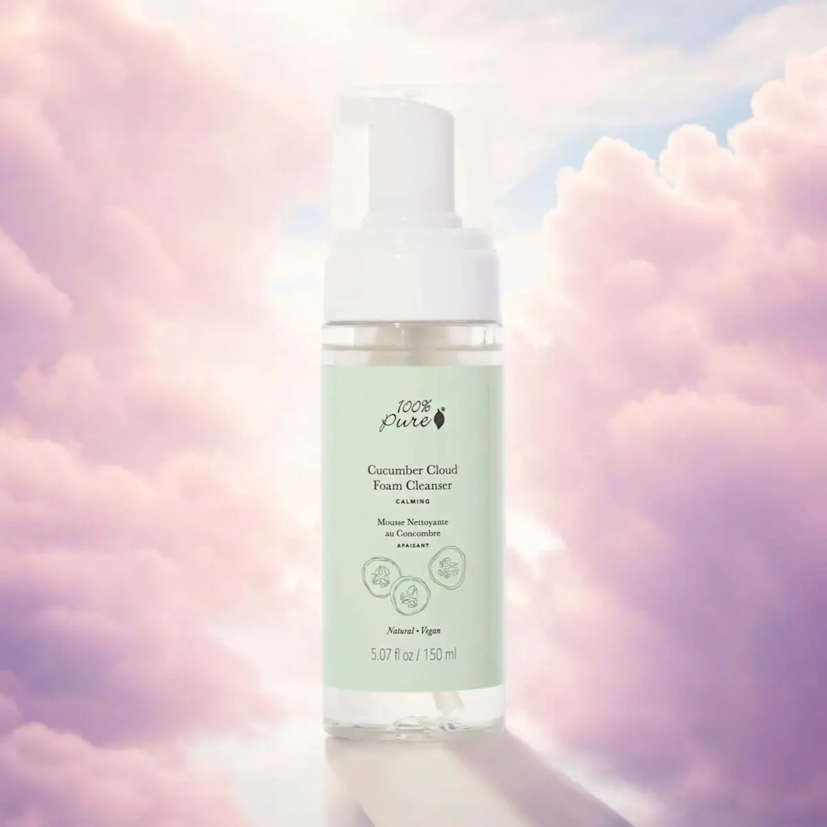 Cucumber Cloud Foam Cleanser - 100% Pure 1