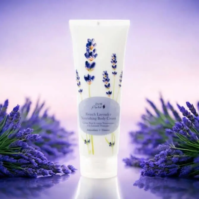 French Lavender Nourishing Body Cream - 100% Pure 1