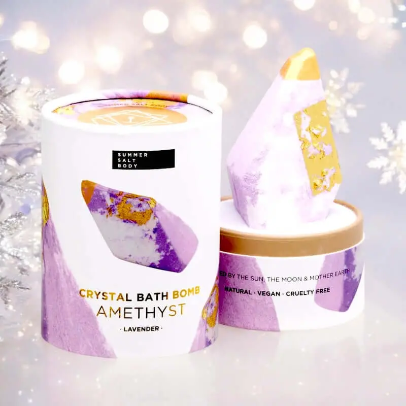 Amethyst Bath Bomb - Lavender 1