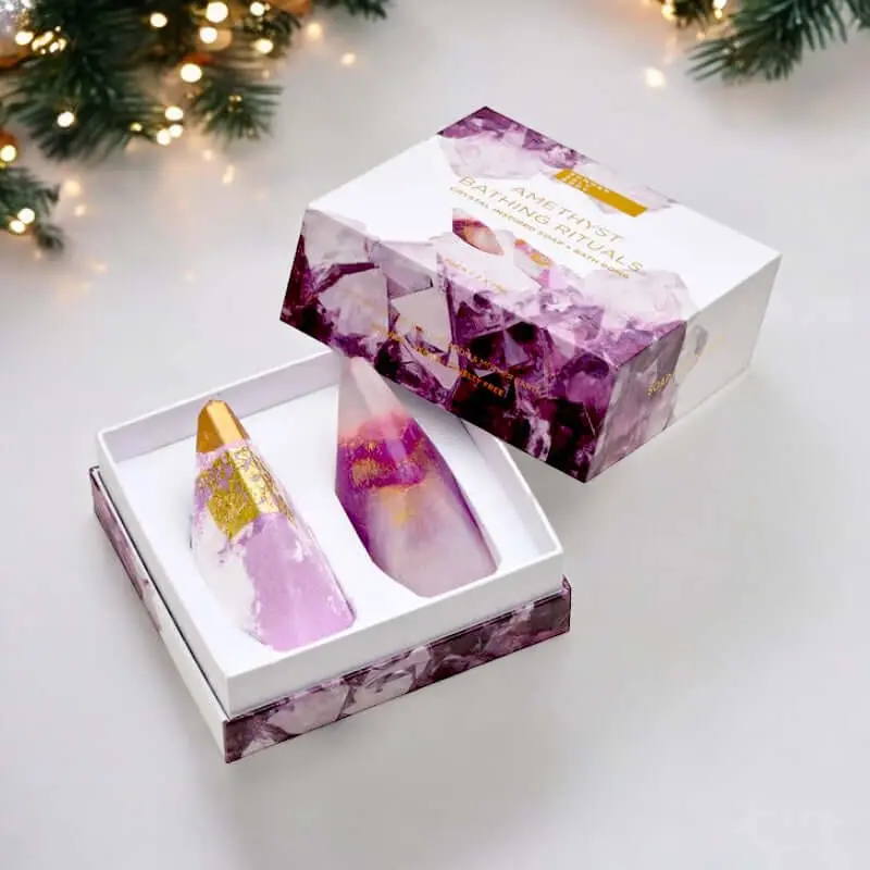 Amethyst Bathing Rituals | 2 Pack (Soap & Bath Bomb) 1