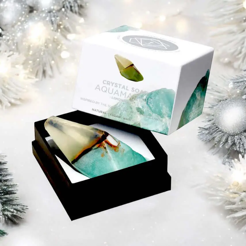 Lemongrass Crystal Soap - Aquamarine 1