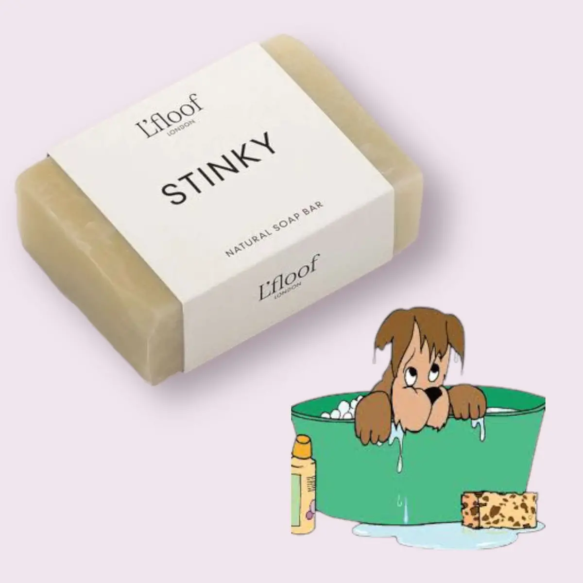 Stinky | Natural Bergamot & Lavender Shampoo 1