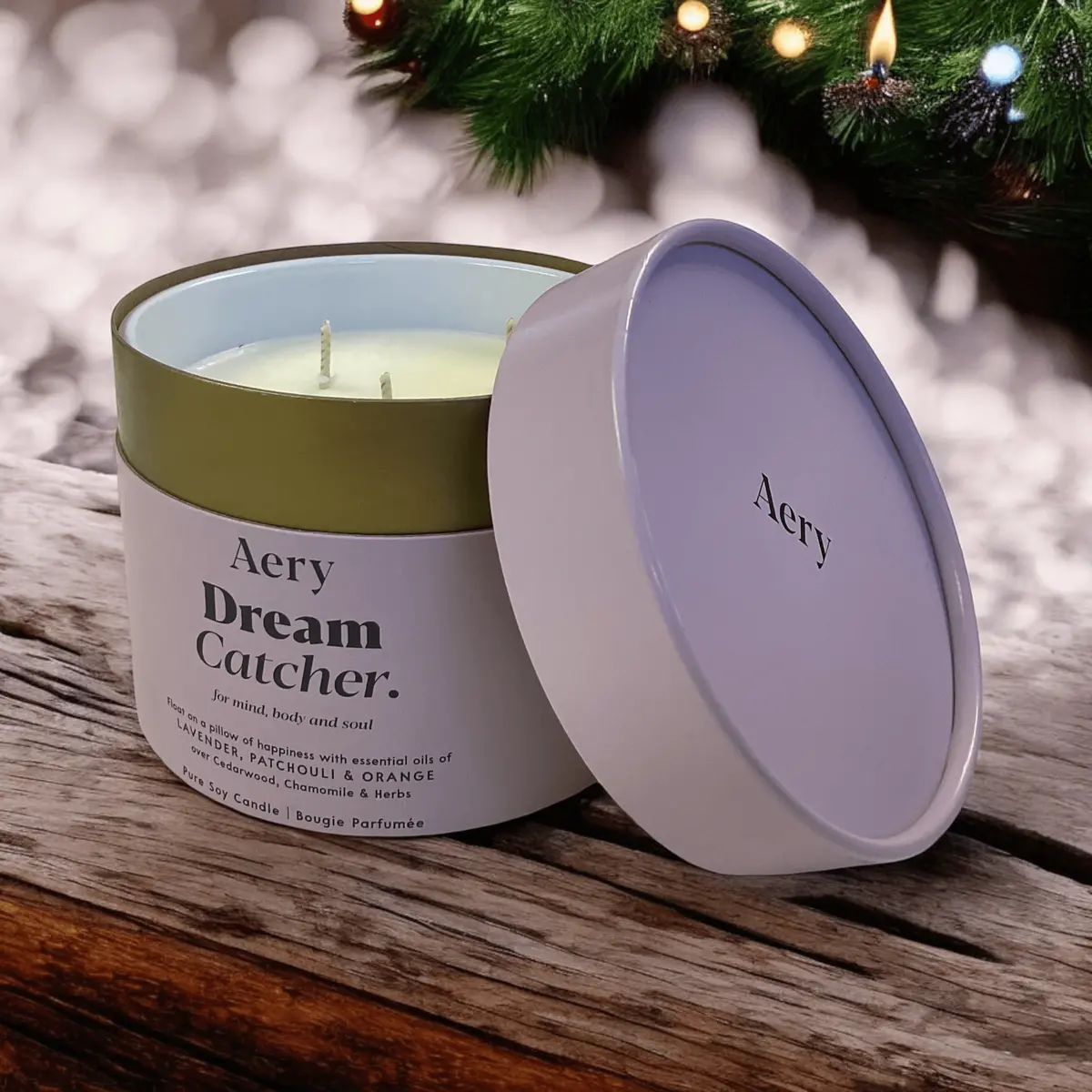 Dream Catcher Triple Wick Candle  Aery Living 1