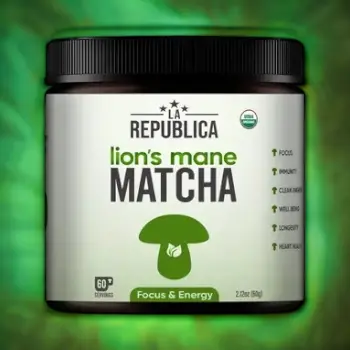 Lions Mane Matcha Green Tea 60G - La Republica 1