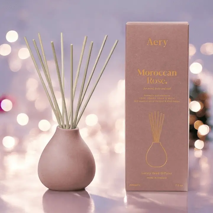 Moroccan Rose Reed Diffuser - Aery Living 1