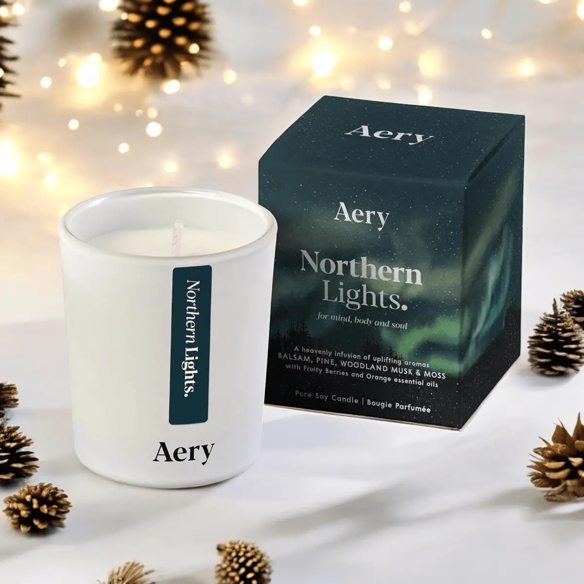 Northern Lights Votive Candle 70G - Aery Living 1