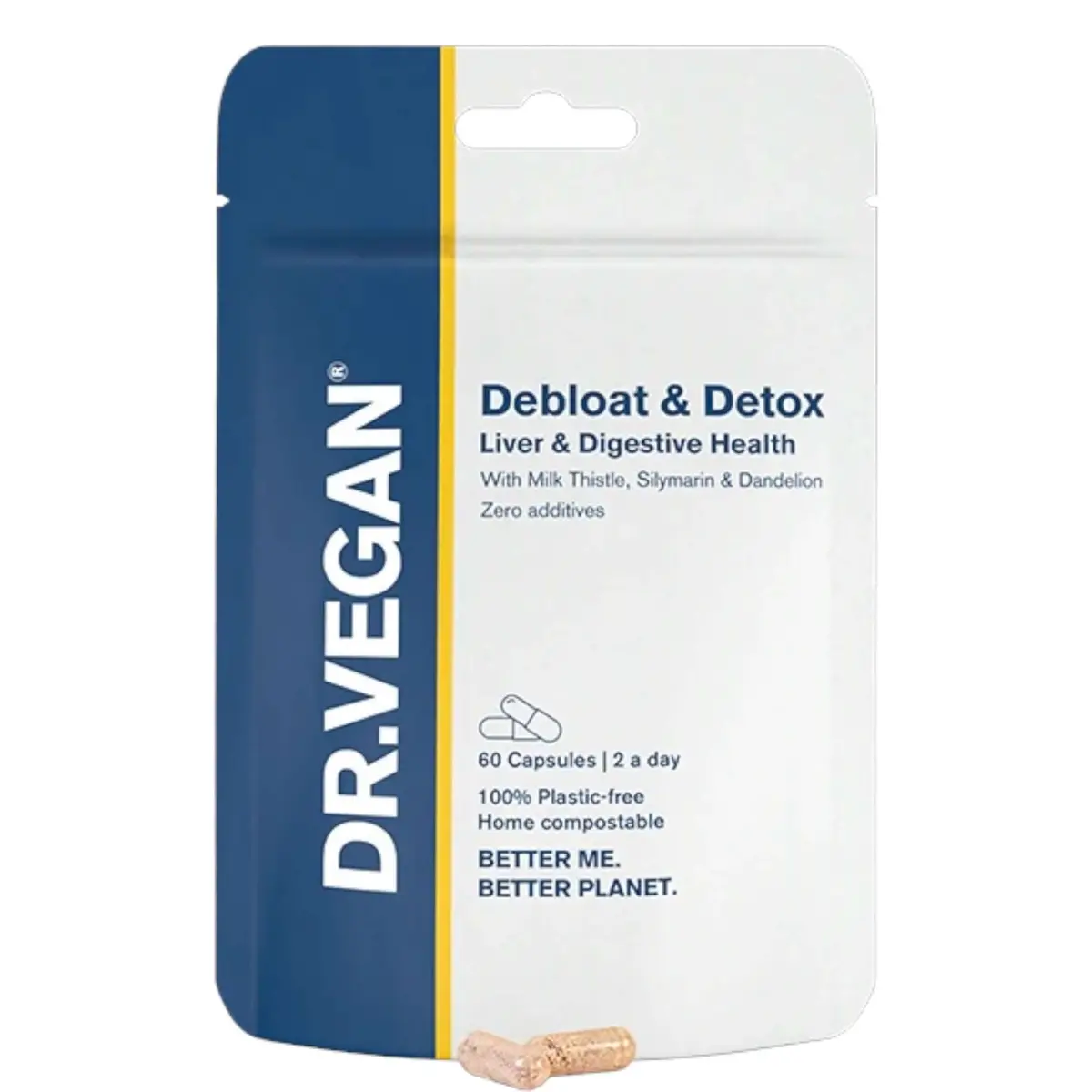 Dr.Vegan Debloat & Detox Digestion & Liver Health - 60 Capsules 1