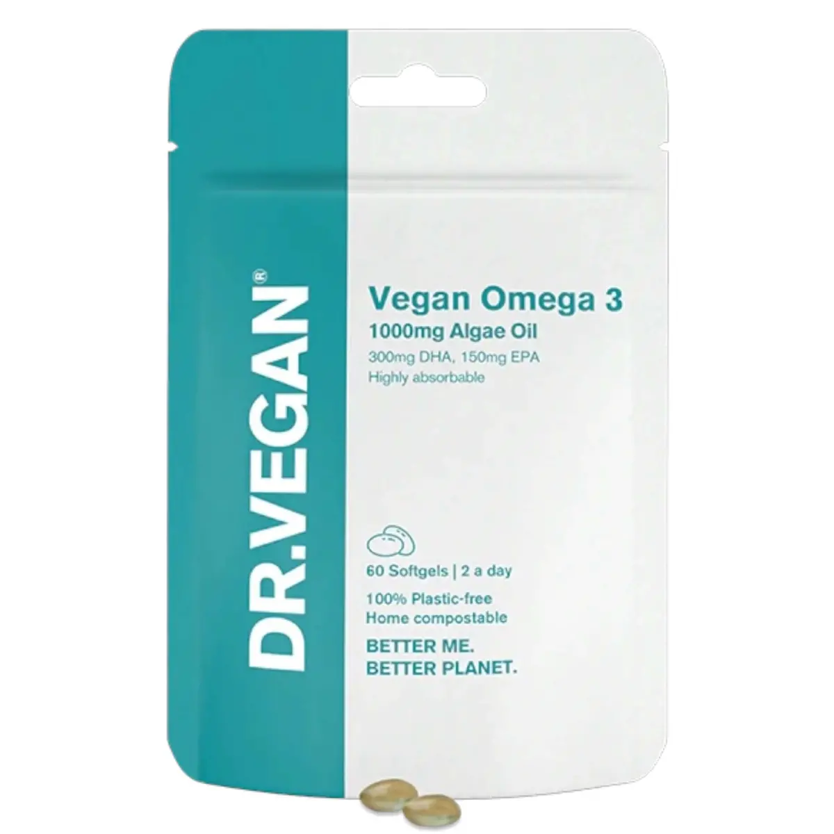 Dr.Vegan Vegan Omega 3 - 60 Softgels 1
