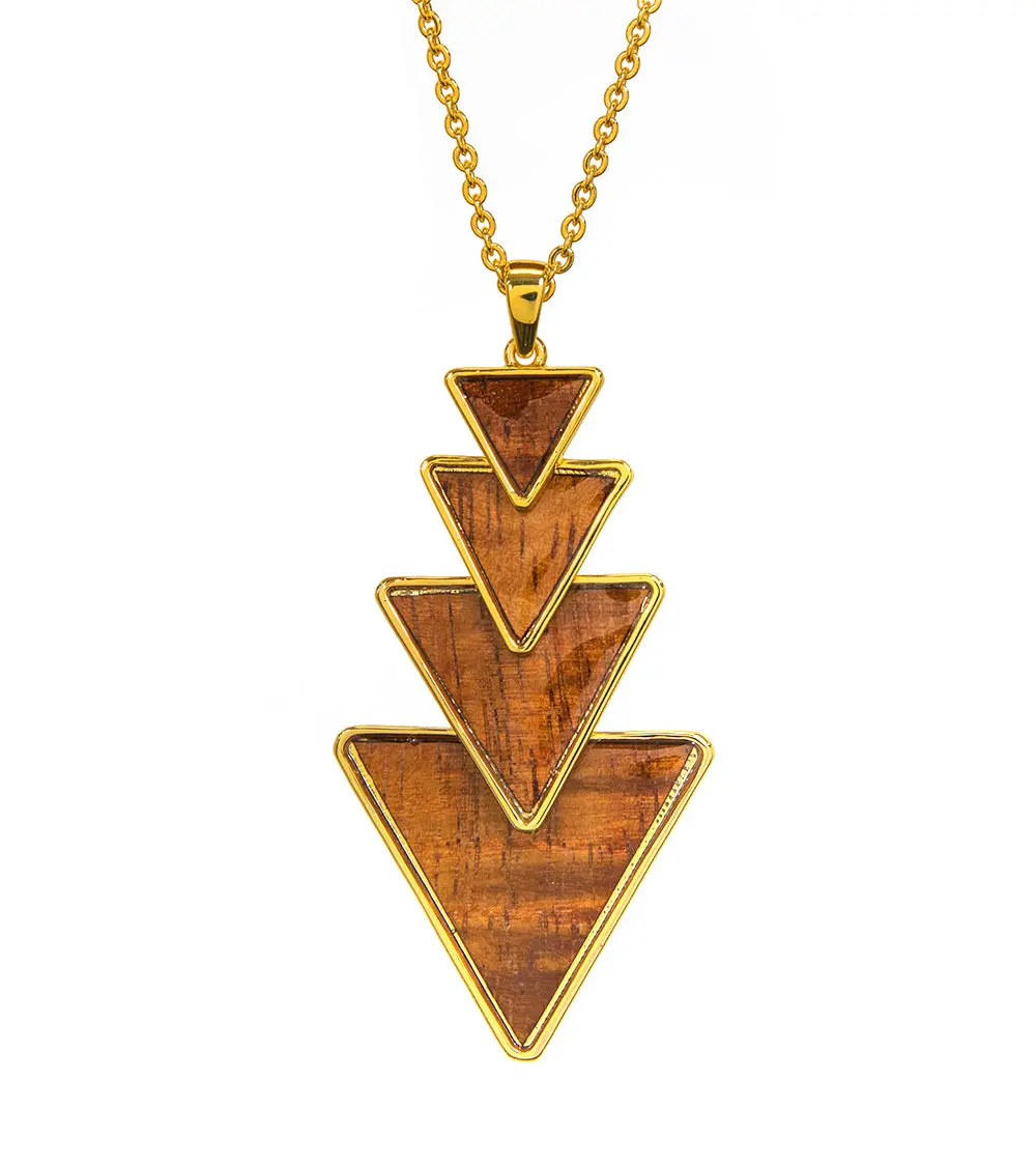 Koa "Niho Mano" Pendant 1
