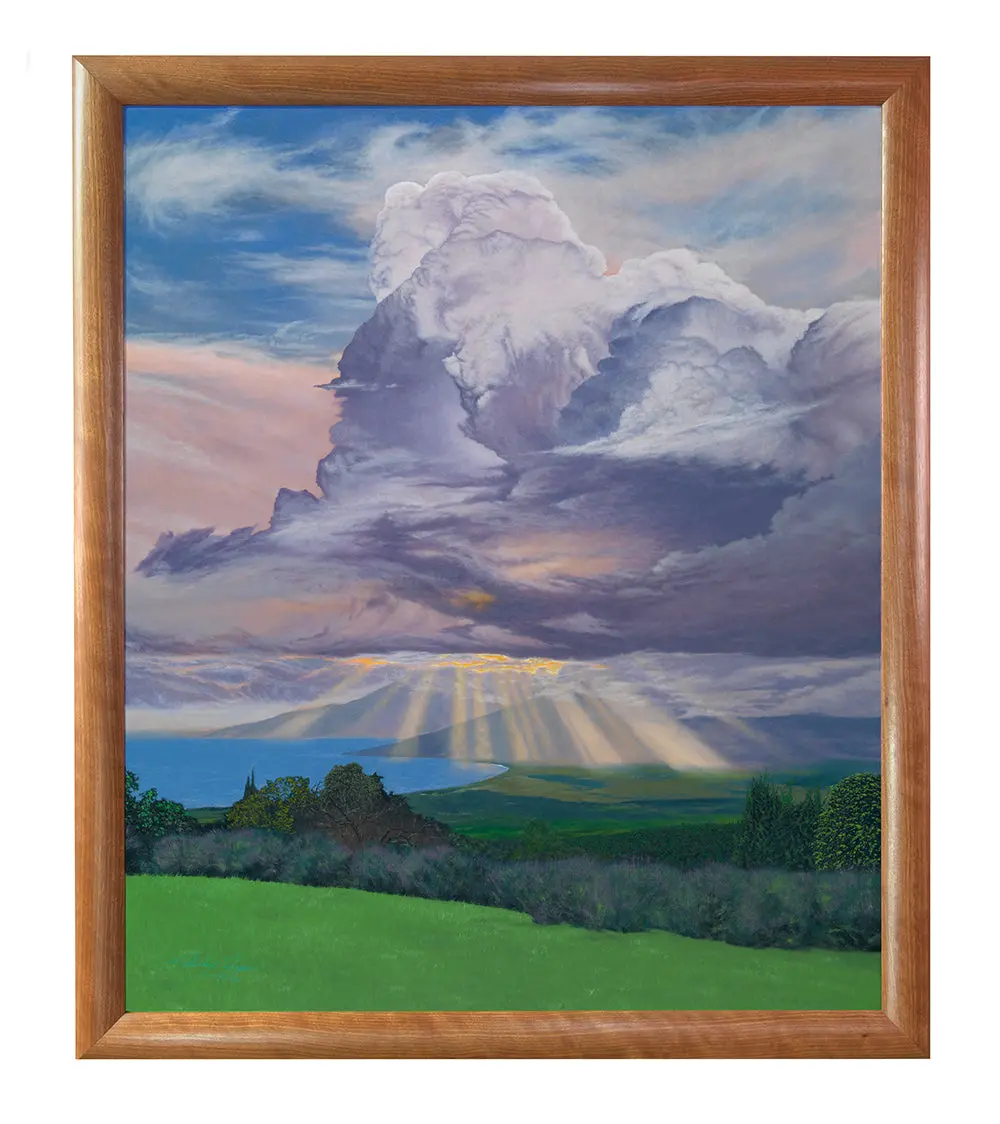 Original Painting "Stairway To Heaven" By Philip Gagnon 34X40 1