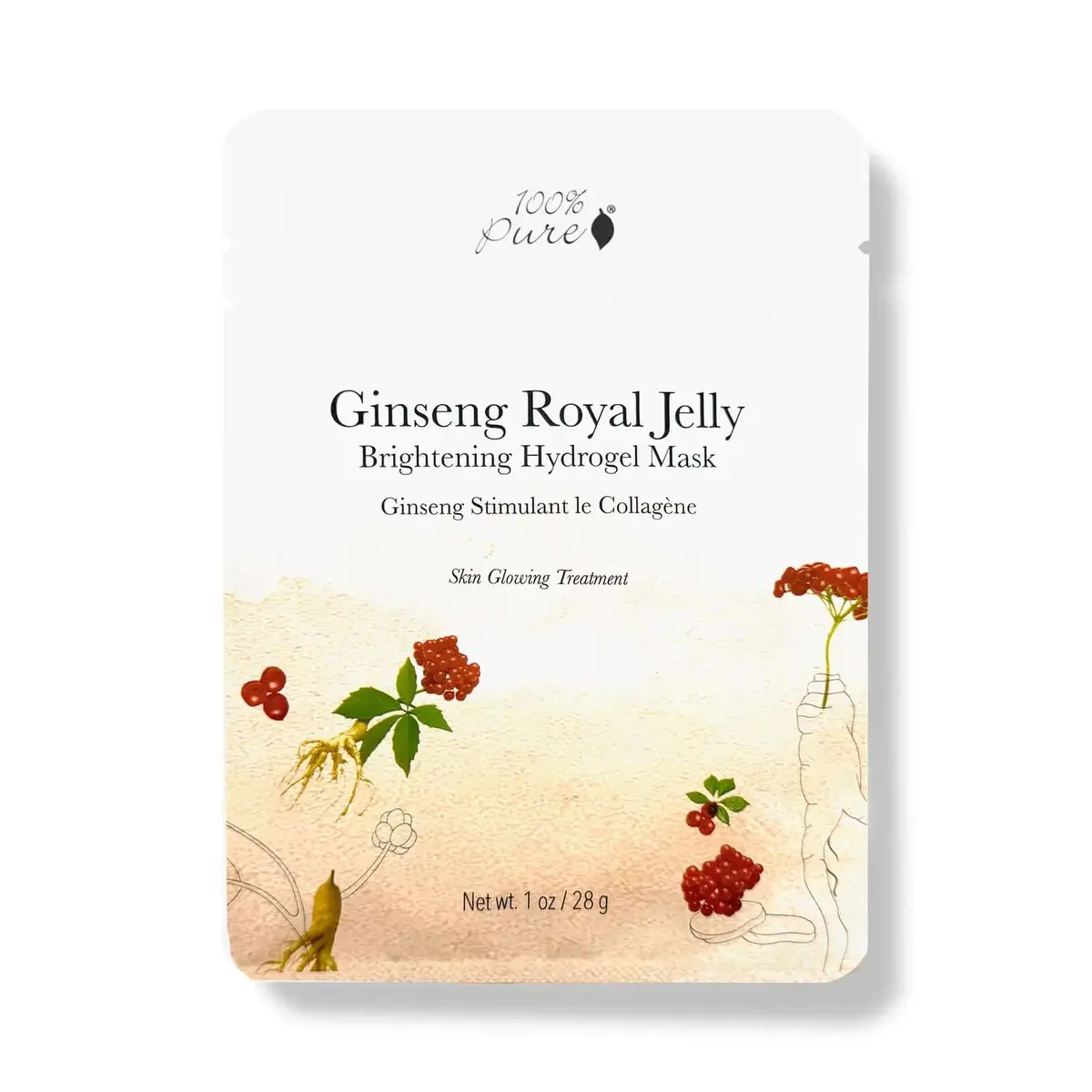 Ginseng Royal Jelly Mask 28G - 100% Pure 1