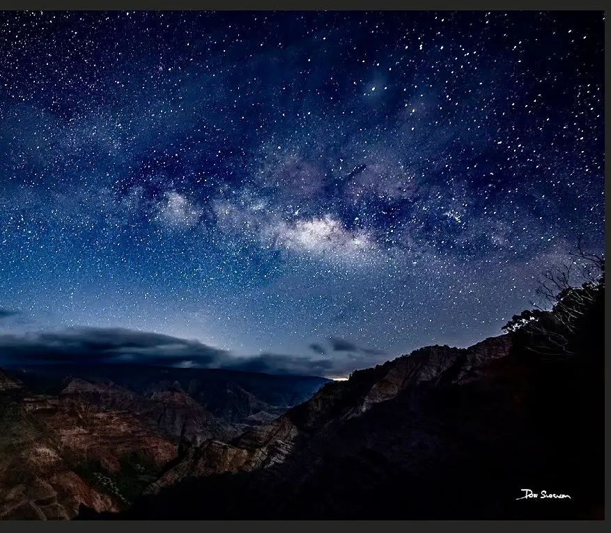 Waimea Milky Way By Don Slocum 1