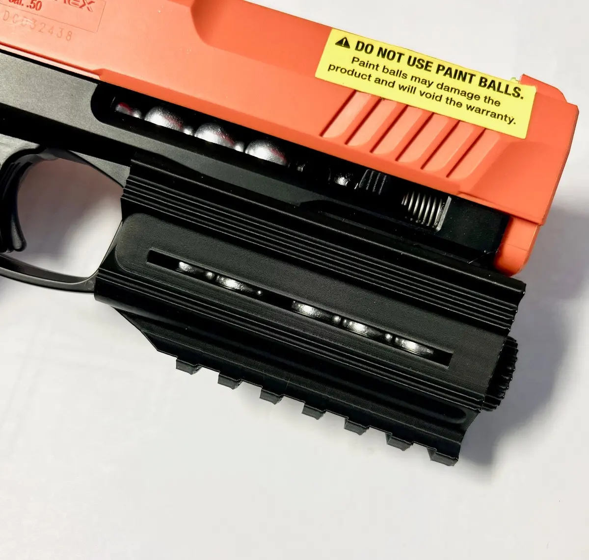 New Design P2p Hdp50 Gen2/Gen1  .50Cal Speed Loader Quick Charger Magazine W/ Picatinny Rail! 1