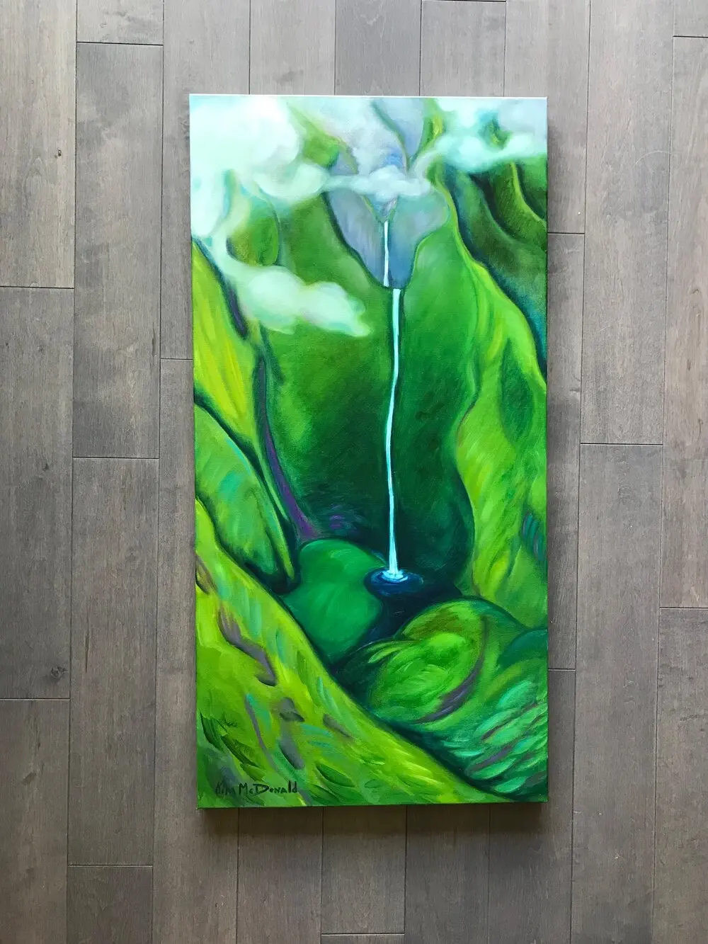 Original Painting: Blessings From Heaven By Kim Mcdonald 2
