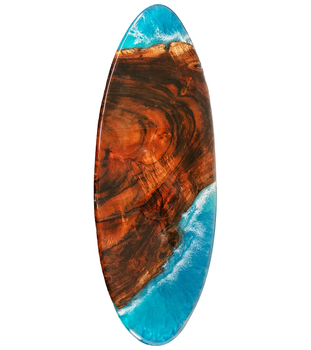Koa/Resin 30" Surfboard #106 By S. Isaac Anderson 1
