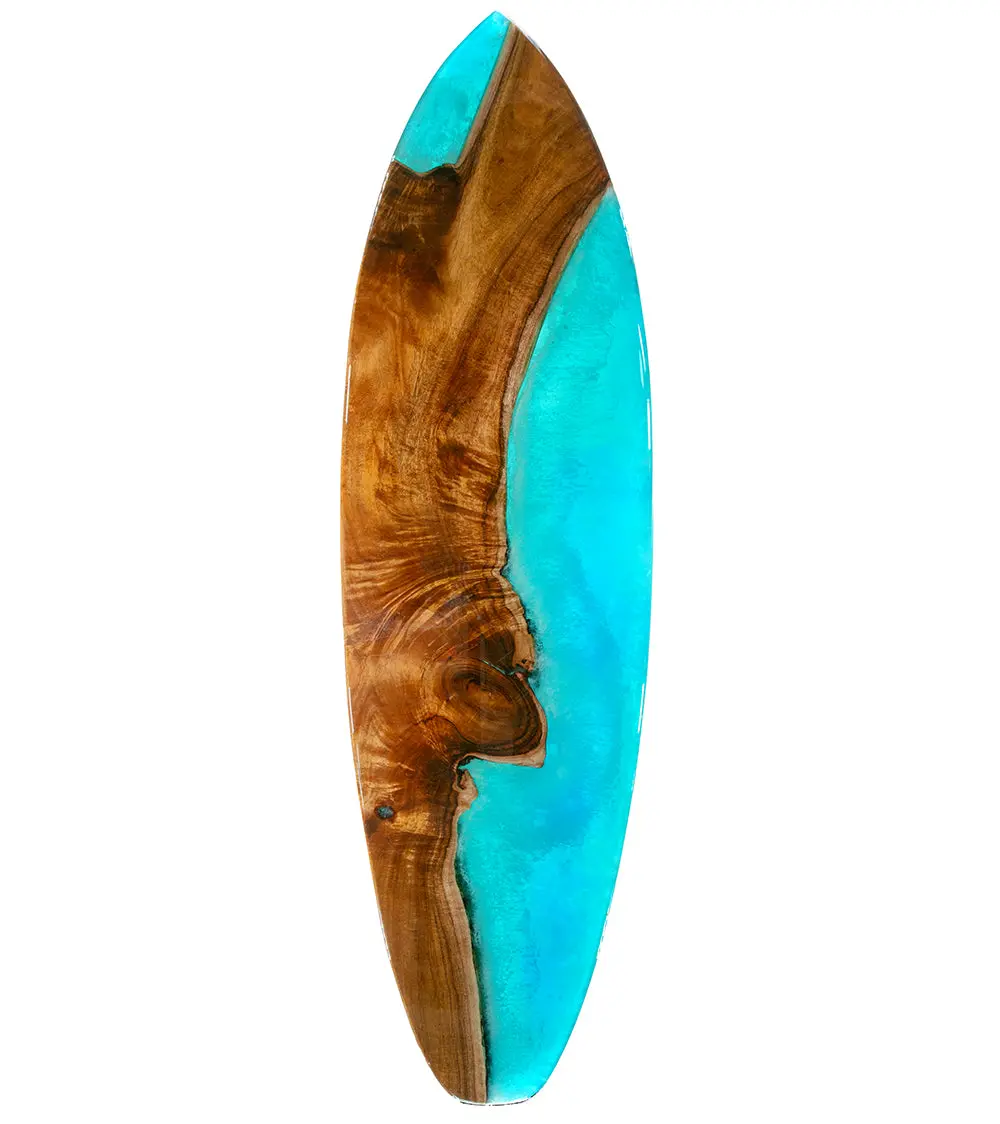 Koa/Resin 72" Surfboard #310 By S. Isaac Anderson 1