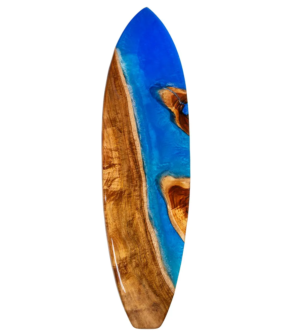 Koa/Resin 72" Surfboard #316 By S. Isaac Anderson 1