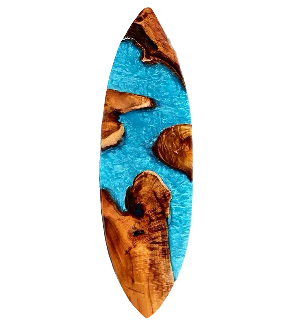 Koa/Resin 72" Surfboard #301 By S. Isaac Anderson 1