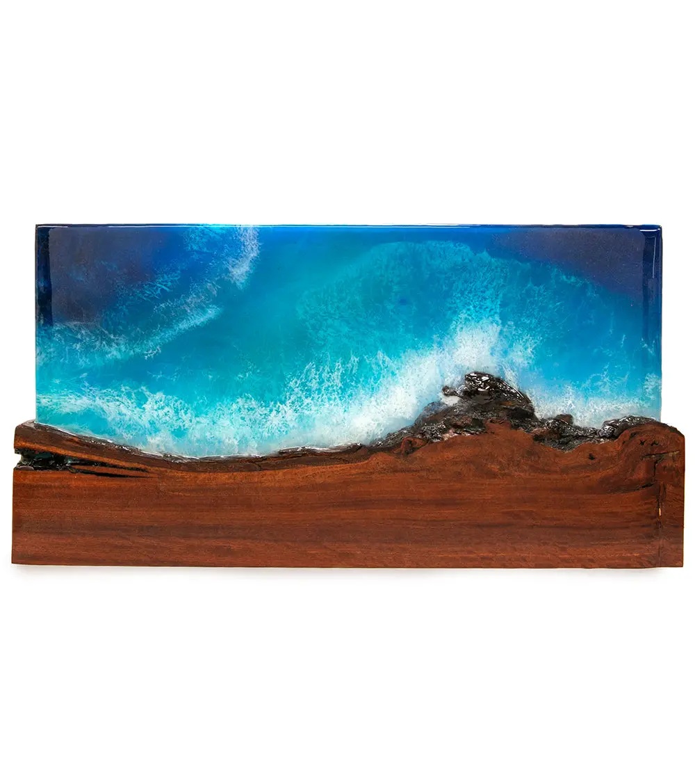 Lychee/Resin Wall Art "Ulehawa Days" By S. Isaac Anderson 1