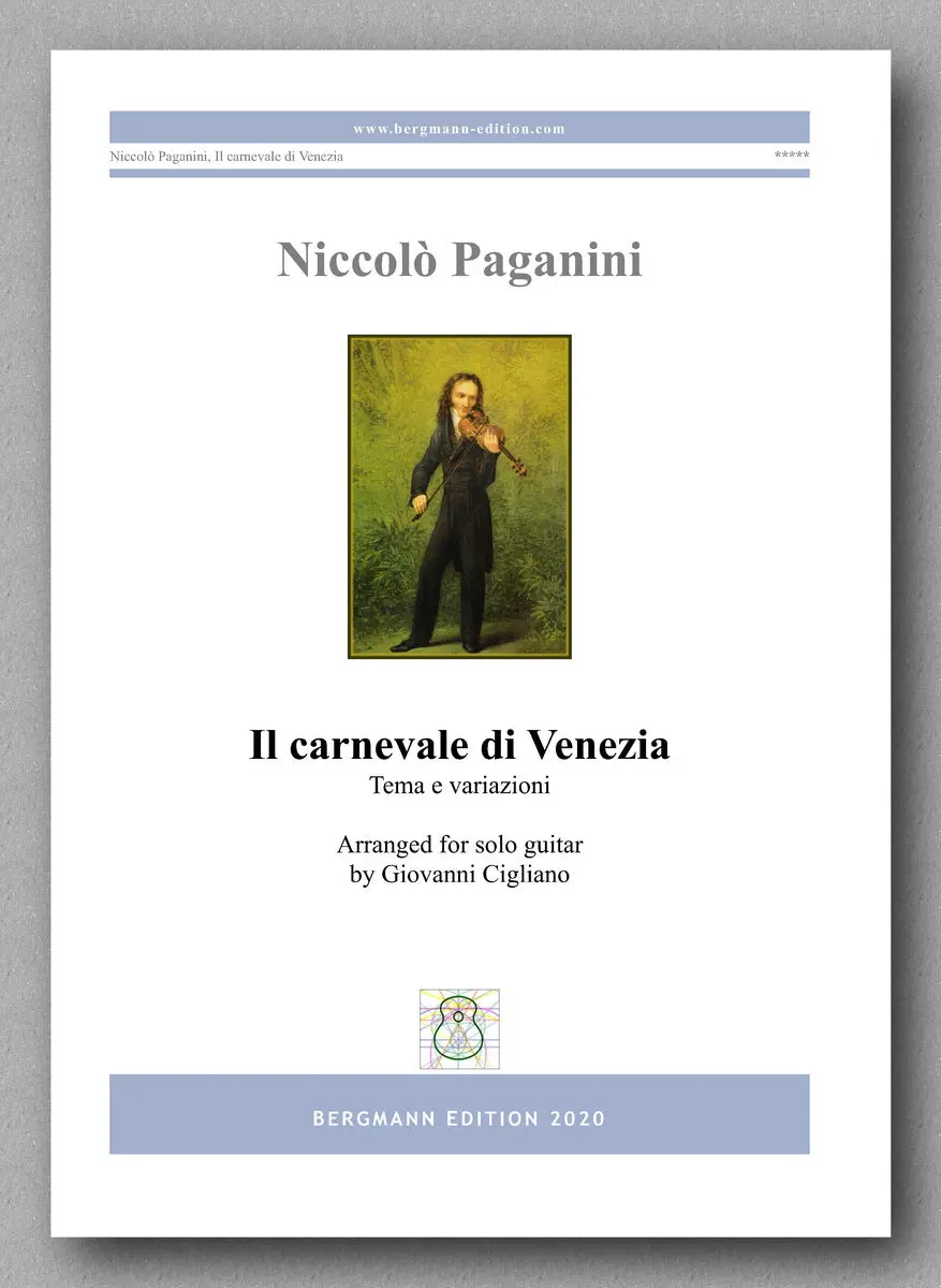 Paganini-Cigliano, Il Carnevale Di Venezia Tema E Variazion 1
