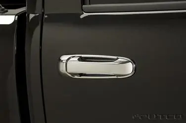 Putco 402133 Exterior Door Handle Cover; Chrome Plated; Abs Plastic; With Driver Side/Passenger Side Keyhole; With Covers For 4 Doors 1