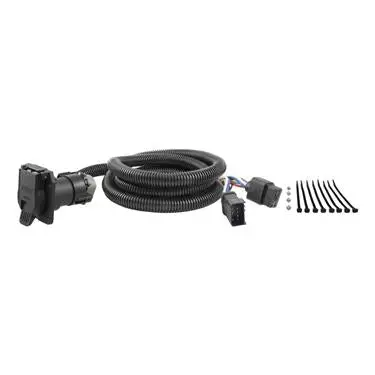 Curt 56071 Trailer Wiring Connector; T Connector; With 4-Way Flat Trailer Connector 1