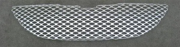 Street Scene 950-77906 Grille Insert; Speed Grille (Tm); Mesh; Without Logo Cutout; Satin; Aluminum; Mustang 1