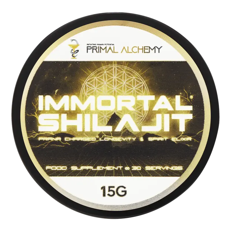 Immortal Shilajit 2.0 Himalayan Mineral Resin 1