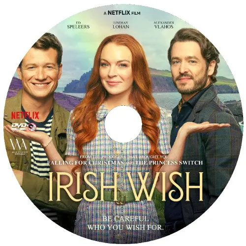 Irish Wish Dvd Movie 2024  Lindsay Lohan 1
