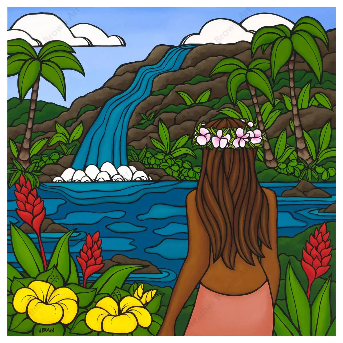 Island Beauty By Heather Brown -  Limited Edition Giclee 1
