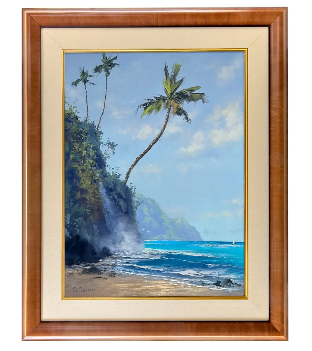 Original Painting: Island Sanctuary By George Eguchi 1