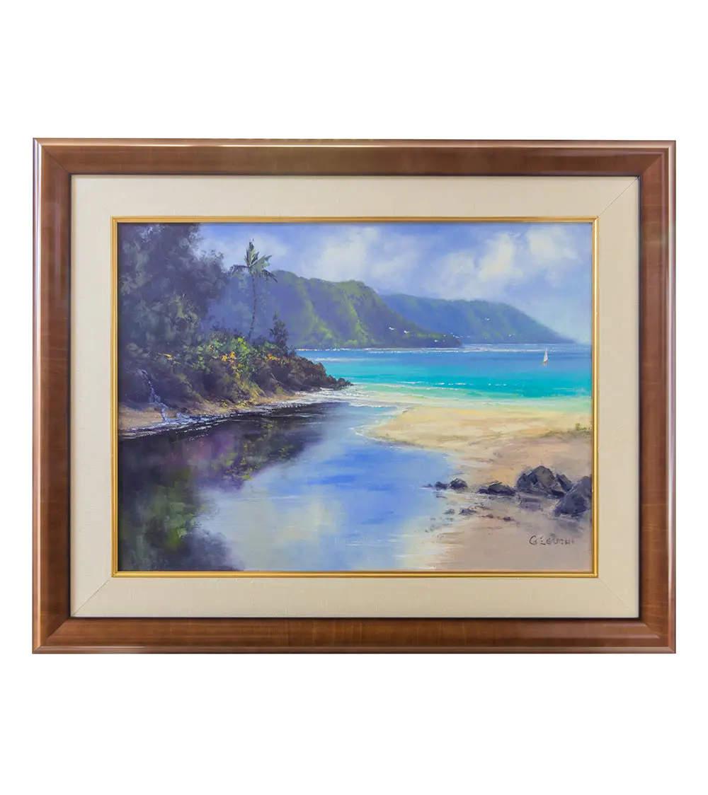 Original Painting: Island Solitude By George Eguchi 1