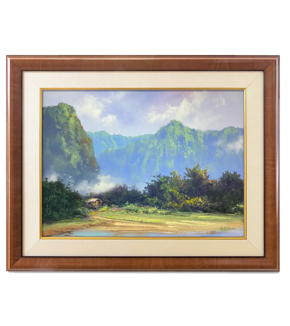 Original Painting: Island Tranquility By George Eguchi 1