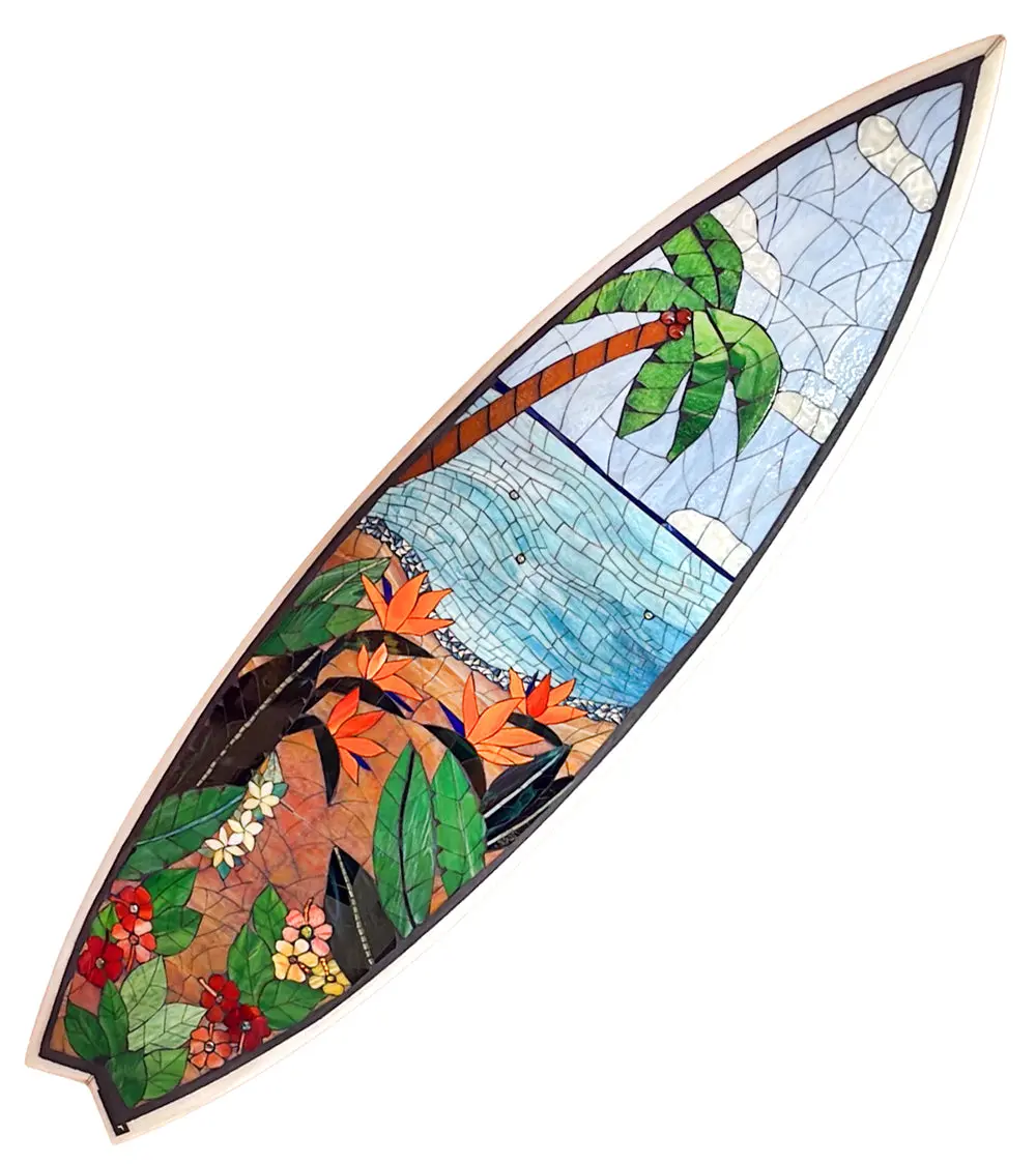 Surfboard "Silver Strand Iii" By Julie Sobolewski 1