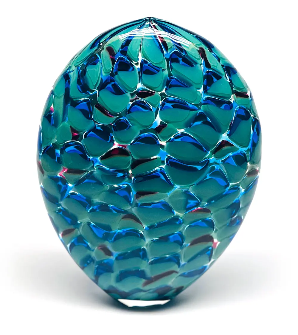 Glass Sculpture "Jade Parrot" By Jonathan Swanz 1